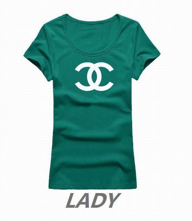 Chanel short round collar T woman S-XL-064